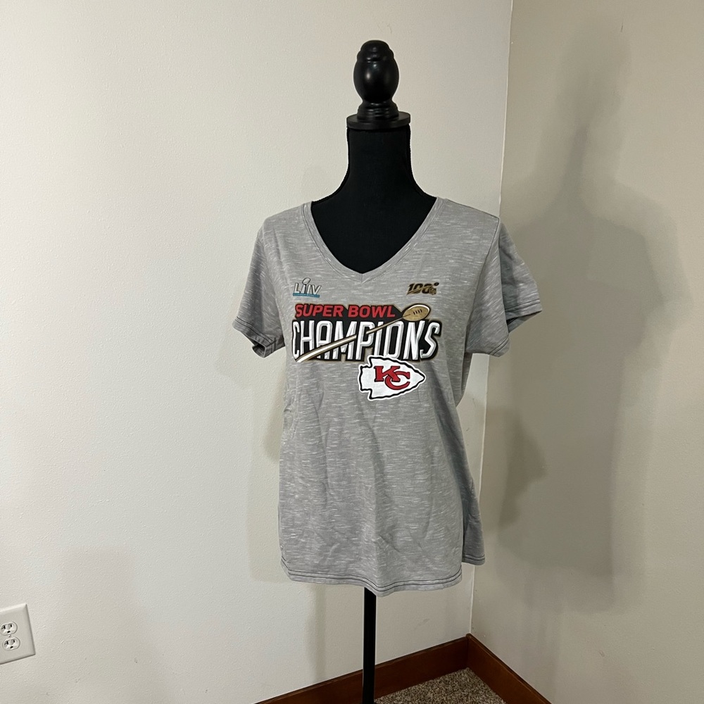 Kansas City Chiefs Super Bowl short sleeve fitted T-shirt